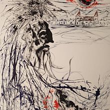Sinobrody, monotypia, papier. Watercolor Painting, Children's Illustration, Narrative, Traditional illustration, Fine Arts, Painting, Pencil Drawing, and Drawing project by Bożena ArtBozenal - 02.05.2024