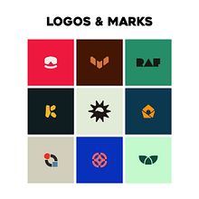 Logos & Marks - Logofolio. Logo Design, Br, ing, Identit, and Design project by Aymen E. - 02.05.2024