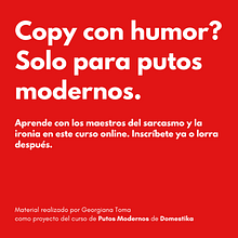 PutosModernos. Un progetto di Pubblicità di Georgiana Toma - 03.02.2024