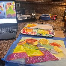Still Life Exercise. Un projet de Peinture de Liz McGrath - 05.02.2024