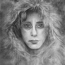 Portrait artistique au fusain;créez des ambiances. Portrait Drawing project by alain Masset - 02.06.2024