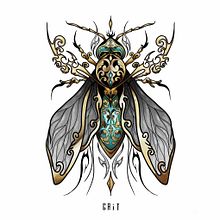 My project for course: Artistic Tattoo Design with Golden Effects in Procreate. Traditional illustration, Digital Illustration, and Tattoo Design project by Yasmin Anderson - 02.07.2024