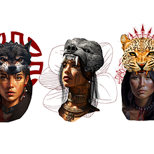 Mi proyecto del curso: Diseño e ilustración digital de tatuajes con Procreate. Un proyecto de Ilustración tradicional, Diseño gráfico, Ilustración digital, Diseño de tatuajes y Dibujo digital de Lucía Estrada - 07.02.2024