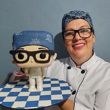 Virei Funko e Virei Bolo. Design, e DIY projeto de Roseli de Fátima Marques - 07.02.2024