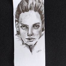 Female face . % ilaria_ghirotti tarafından hazırlanan Kalem Çizimi, Ve Çizim projesi - 02.07.2024