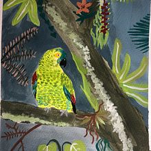 Mi proyecto del curso: Pintura acrílica paso a paso: crea paisajes increíbles. Een project van Schilderij,  Acr y lschilderij van Josefina Quiceno Gutierrez - 07.02.2024