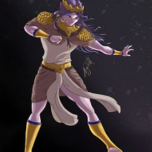 Diseño de un personaje. Digital Illustration, Drawing, and Character Design project by Nazareth Draw - 02.07.2024