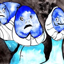 Dazed and Confused. Traditional illustration project by Eileen Laurie - 02.08.2024