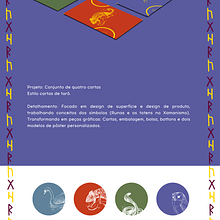 SOFISATELIÊ - Cartas inspiradas em runas. Un progetto di Graphic design, Product design e Illustrazione digitale di Sophia Carvalho - 10.07.2023