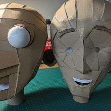 James and the Giant Peach: Cardboard Heads. Character Design, Arts, Crafts, Fine Arts, and Sculpture project by David Puddephatt - 02.08.2024