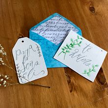 Mi proyecto del curso: Lettering en pequeño formato. Projekt z dziedziny Trad, c, jna ilustracja, T, pografia,  Pismo dekorac i jne użytkownika Rebeca Villacorta Scholz - 07.02.2024