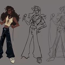  BOY BAND BOY. Projekt z dziedziny Trad, c, jna ilustracja, Projektowanie postaci, Ilustracja c, frowa, R, sunek c i frow użytkownika kilkelopezmorales - 08.02.2024