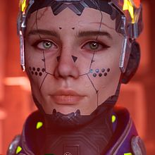CYBER WOMAN X20 V.2 BY Oscar creativo. Design, 3D, 3D Animation, 3D Modeling, 3D Character Design, Traditional illustration, and Advertising project by Oscar Creativo - 02.08.2024