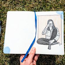 My project for course: Illustrated Diary: Fill Your Sketchbook with Experiences. Traditional illustration, Sketching, Drawing, Sketchbook & Ink Illustration project by Anita Yo - 02.09.2024