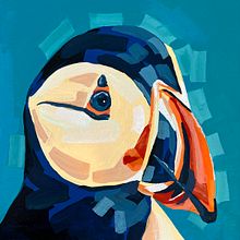 My project for course: Stylized Acrylic Painting: Explore Color and Shape . Lukisan, Dan Lukisan Akrilik proyek oleh Lynn Walma - 02.09.2024