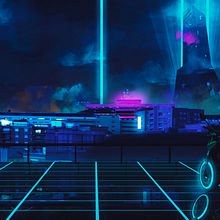 Murcia Cyberpunk. Un projet de Photographie, Photomontage, Matte painting et Illustration numérique de Marta Neon - 09.02.2024