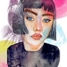 Mi proyecto del curso: Retrato ilustrado en acuarela. Un progetto di Illustrazione tradizionale, Belle arti, Pittura, Disegno, Pittura ad acquerello, Disegno di ritratti e Disegno artistico di Laura Stefania Duran Arias - 10.02.2024