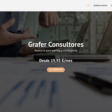 Grafer Consultores. Un projet de Design  , et Webdesign de Ángel Martínez Marín - 30.01.2021