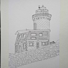 My project for course: Architectural Sketching with Watercolor and Ink Ein Projekt aus dem Bereich Skizzenentwurf, Zeichnung, Aquarellmalerei, Architektonische Illustration, Sketchbook und Illustration mit Tinte von emmagarske0216 - 10.02.2024