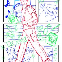 Mi proyecto del curso: Ilustración digital con influencia manga. Traditional illustration, Comic, Digital Illustration, Stor, telling, Narrative, and Manga project by Christian - 02.11.2024