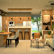 Mi proyecto del curso: Render de interiores con SketchUp y V-Ray Next. Un proyecto de Arquitectura, Arquitectura interior, Arquitectura digital y Visualización arquitectónica de giusseppeyovera - 03.02.2024