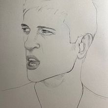 Mon projet du cours : Carnet de portraits : explorez le visage humain. Sketching, Drawing, Portrait Drawing, Artistic Drawing, and Sketchbook project by sophie_thorens - 02.11.2024