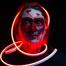 Heart Face Makeup - Valentine's Day Look. Film, Video, and TV project by Geonna Snyder - 01.04.2024