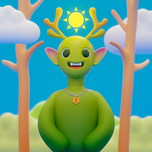 Mi proyecto del curso: Creación de personajes kawaii en 3D con Blender. Traditional illustration, Character Design, Digital Illustration, 3D Modeling, and Manga project by Bastian Miranda - 02.12.2024