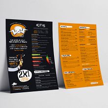 Identidad hosteleria - Cañada Wings. Un progetto di Graphic design, Design editoriale, Br, ing, Br, identit e Design di loghi di Marta Mayor - 12.02.2024