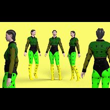 Christian Urriago. My project for course: Introduction to 3D Fashion Design with CLO. Animation, Video, Fashion Design, 3D Design, Digital Design, Patternmaking, Dressmaking, 3D, Costume Design, Arts, Crafts, Education, and Game Design project by Chris Urriago - 02.10.2024