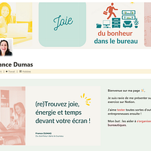 Mon projet du cours : Initiation à Notion pour vos projets créatifs. Een project van  Webdevelopment van cassambre - 12.02.2024