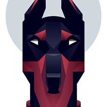 DOG. Un progetto di Belle arti, Design di poster  e Illustrazione digitale di Carlos Enrique Jauregui Camacho - 22.08.2017