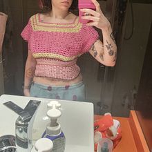 Mi proyecto del curso: Técnicas de crochet para crear prendas coloridas. Un projet de St, lisme, Art textile, DIY, Crochet , et Design textile de ainizee - 13.01.2024