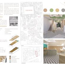 Coworking. Projekt z dziedziny Design, Architektura wnętrz, Projektowanie wnętrz,  Dekoracja wnętrz, Dekoracja wnętrz, Infografika, 3D,  Modelowanie 3D i  Projektowanie 3D użytkownika Sara Caja Prats - 10.01.2024