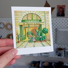 Mon projet du cours : Illustration urbaine expressive à la gouache. Projekt z dziedziny  Malarstwo, Sketching,  R, sunek architektoniczn i Malowanie gwaszami użytkownika Madeline Vermeille - 14.02.2024