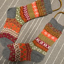 Fair Isle Sock MKALendar. Knitting project by lmaastrup - 02.14.2024