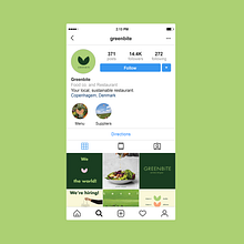 Meu projeto do curso: Greenbite Food co and Restaurant. Design, Br, ing, Identit, Graphic Design, T, pograph, Logo Design, T, pograph, and Design project by adrianacatarinafonseca - 02.14.2024