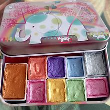 Mi proyecto del curso: Elaboración de acuarelas artesanales. Arts, Crafts, Fine Arts, Painting, Watercolor Painting, DIY, and Color Theor project by Ana Mainar Juste - 02.14.2024