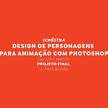 Meu projeto do curso: Design de personagens para animação com Photoshop. Animation, Character Design, and Character Animation project by Fred Sposito - 02.10.2024