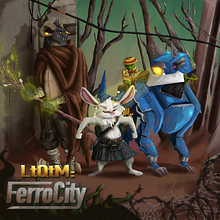 LtQtM: FerroCity. Digital Illustration project by Josh Goldblatt - 02.14.2024