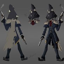 Funguary: Inky Cap. Concept Art, and Character Design project by Josh Goldblatt - 02.14.2024