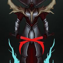 Manta Knight. Character Design, and Concept Art project by Josh Goldblatt - 02.14.2024