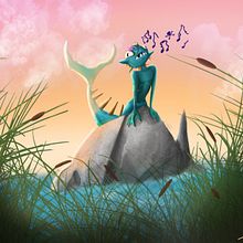 Miremaid. Digital Illustration project by Josh Goldblatt - 02.14.2024