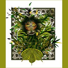 enredadera . Traditional illustration, Character Design, Vector Illustration, Pattern Design, and Digital Drawing project by María de la Cruz Hernández Hidalgo - 01.20.2022
