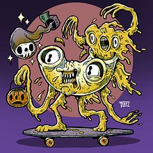 Mac and Cheese Halloween: Digital Illustration Applied to Products. Graphic Design, Digital Illustration, and Character Design project by Dario Marcelino - 11.13.2024