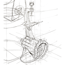 Construction drawing. Design, Design industrial, Design de produtos, Desenho a lápis, Desenho e Ilustração arquitetônica projeto de Vlad Slavic - 15.02.2024