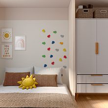 Dormitório infantil . Un progetto di Architettura d'interni di Gabrielle Macêdo - 23.10.2023