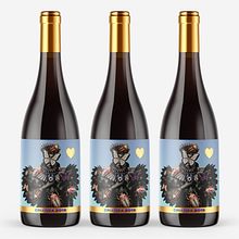 Packaging / Label / Etiqueta / Wine / Vino / La Malvada. Design, Graphic Design, Packaging, and Collage project by Ion Benítez - 02.02.2024