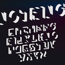 Nothing. Un progetto di Design e Tipografia di Laurent Lacroix - 16.02.2024