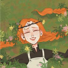PORYECT ANNE OF GREEN GABLES. Een project van Ontwerp van personages, Redactioneel ontwerp, Kinderillustratie, Digitale illustratie, Redactionele illustratie y Prentenboeken van Aroa Herranz - 10.02.2024